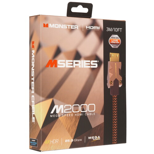 Купить Кабель  Monster HDMI - HDMI, 3 м  5497376. Характеристики, отзывы и цены в Донецке