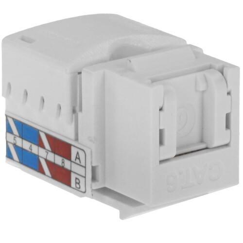 Купить Модуль Keystone Lanmaster LAN-OK45U6/90P-WH  9242125. Характеристики, отзывы и цены в Донецке