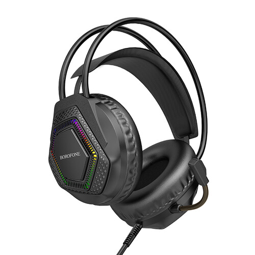 Купить Проводные наушники Borofone BO105 черный  9134483. Характеристики, отзывы и цены в Донецке