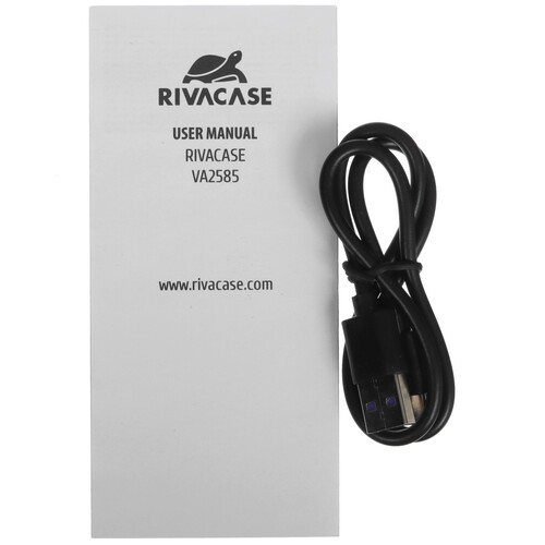 Купить Портативный аккумулятор RIVACASE VA2585 черный  9260618. Характеристики, отзывы и цены в Донецке