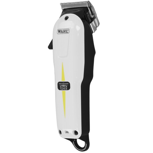Купить Машинка для стрижки Wahl 3027253 Super Taper Cordless белый/желтый  5636307. Характеристики, отзывы и цены в Донецке