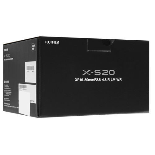Купить Беззеркальный фотоаппарат FujiFilm X-S20 Kit XF 16-50 mm черный  5481999. Характеристики, отзывы и цены в Донецке