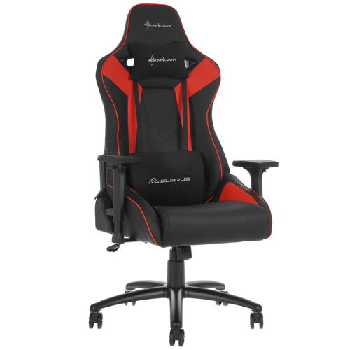 Купить Кресло игровое Sharkoon ELBRUS 3 красный  4878161. Характеристики, отзывы и цены в Донецке