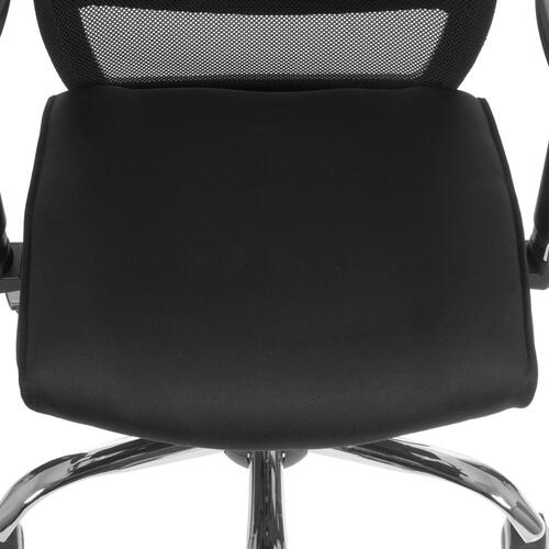 Купить Кресло офисное CHAIRMAN 555 LUX черный  4781016. Характеристики, отзывы и цены в Донецке