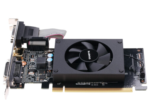 Купить Видеокарта GIGABYTE GeForce GT 710 LP [GV-N710D3-2GL]  1046550. Характеристики, отзывы и цены в Донецке