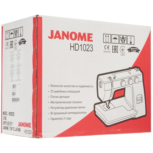 Купить Швейная машина Janome HD1023  8169873. Характеристики, отзывы и цены в Донецке