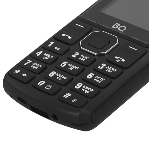 Купить Сотовый телефон BQ 2452 Energy черный  9111950. Характеристики, отзывы и цены в Донецке