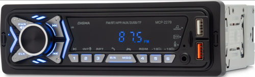 Купить Автопроигрыватель Digma MCP-227B  5638014. Характеристики, отзывы и цены в Донецке