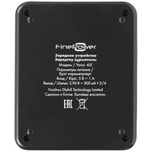 Купить Зарядное устройство FinePower 4LE  5093824. Характеристики, отзывы и цены в Донецке