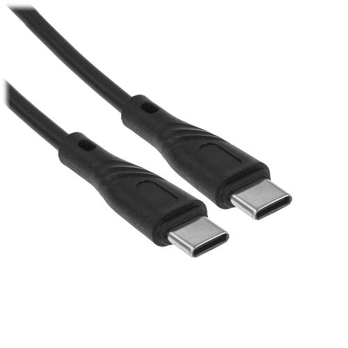 Купить Кабель круглый Cablexpert USB Type-C - USB Type-C черный 1 м  5452415. Характеристики, отзывы и цены в Донецке