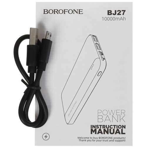 Купить Портативный аккумулятор Borofone BJ27 черный  5475229. Характеристики, отзывы и цены в Донецке