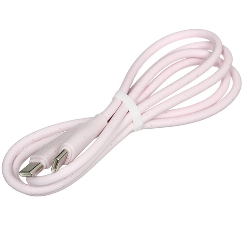 Купить Кабель круглый USAMS USB Type-C - USB Type-C розовый 1 м  5480373. Характеристики, отзывы и цены в Донецке