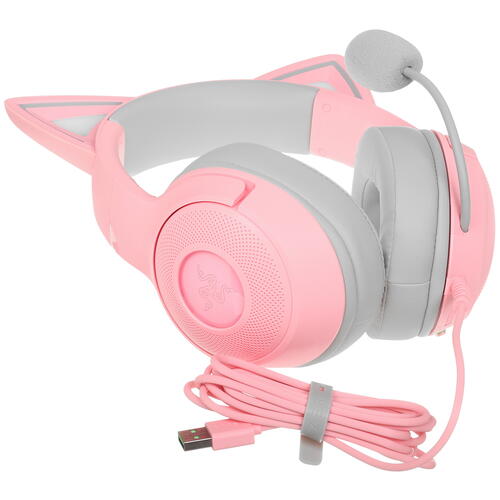 Купить Проводные наушники Razer Kraken Kitty V2 розовый  5434823. Характеристики, отзывы и цены в Донецке