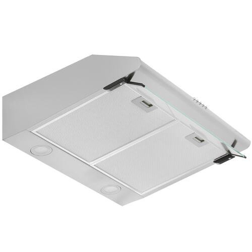 Купить Вытяжка подвесная MAUNFELD MP-1 60 серебристый/прозрачный  8164549. Характеристики, отзывы и цены в Донецке