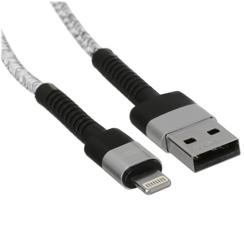 Купить Кабель круглый FORZA Lightning 8-pin - USB 2.0 Type-A серый 1 м  5482347. Характеристики, отзывы и цены в Донецке