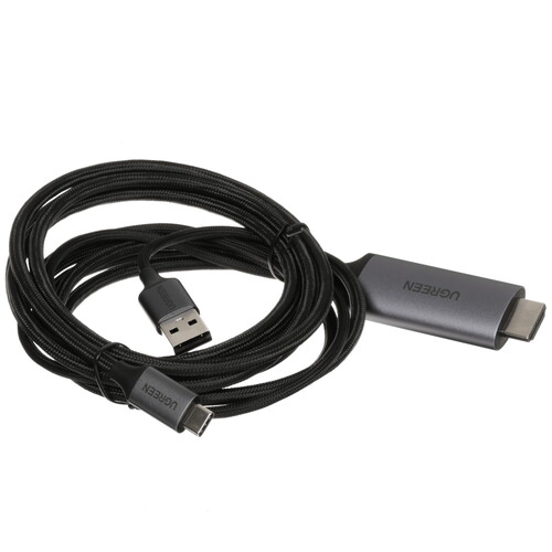 Купить Кабель однонаправленный Ugreen USB Type-C - HDMI, 2 м  5624644. Характеристики, отзывы и цены в Донецке