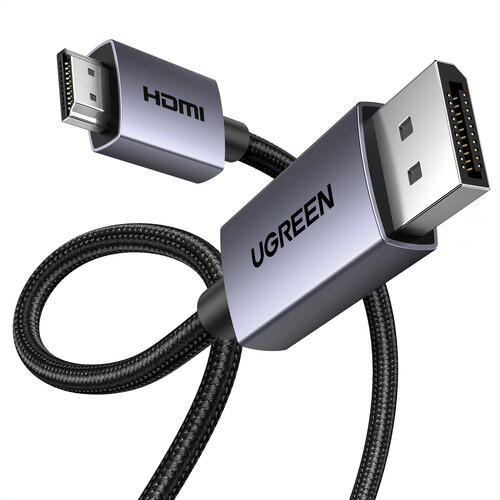 Купить Кабель однонаправленный Ugreen DisplayPort - HDMI, 3 м  9252786. Характеристики, отзывы и цены в Донецке