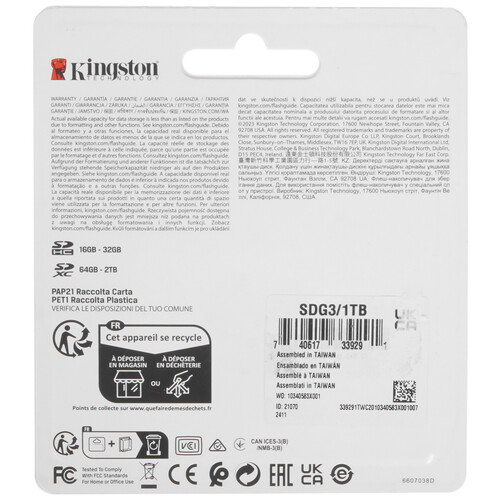 Купить Карта памяти Kingston Canvas Go! Plus SDXC 1024 ГБ  5459378. Характеристики, отзывы и цены в Донецке