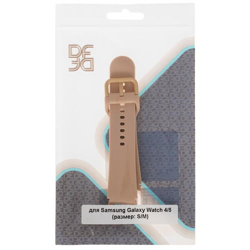 Купить Ремешок DF для Samsung Galaxy Watch4/ 5/ 6/ 7/ FE розовый  5076565. Характеристики, отзывы и цены в Донецке
