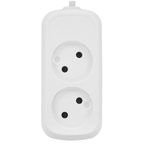 Купить Удлинитель Cadena CDM U2-2x1-3m-W белый  9188068. Характеристики, отзывы и цены в Донецке