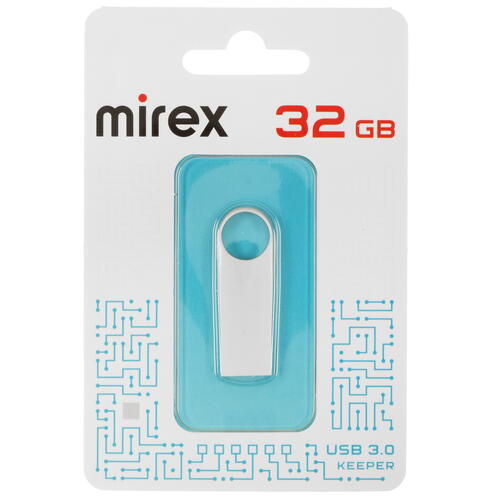 Купить Память USB Flash 32 ГБ Mirex Keeper [13600-IT3KEP32]  5446029. Характеристики, отзывы и цены в Донецке