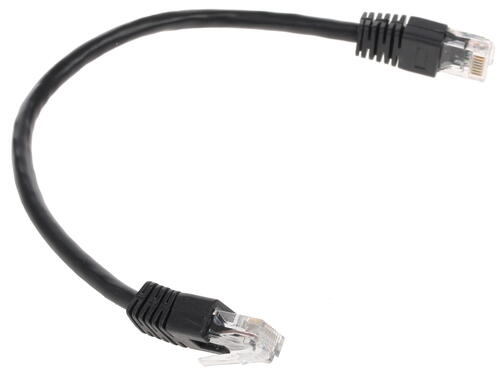 Купить Патч-корд Cablexpert PP6U-0.25M/BK  1245843. Характеристики, отзывы и цены в Донецке