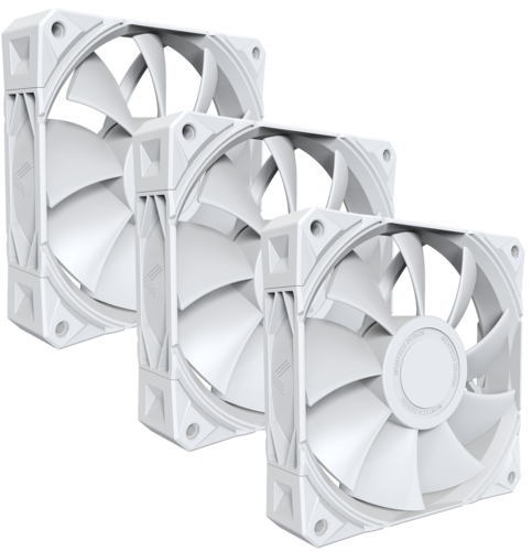 Купить Комплект вентиляторов Montech E28 PWM [E28 PWM (W) 3in1] белый  5633126. Характеристики, отзывы и цены в Донецке