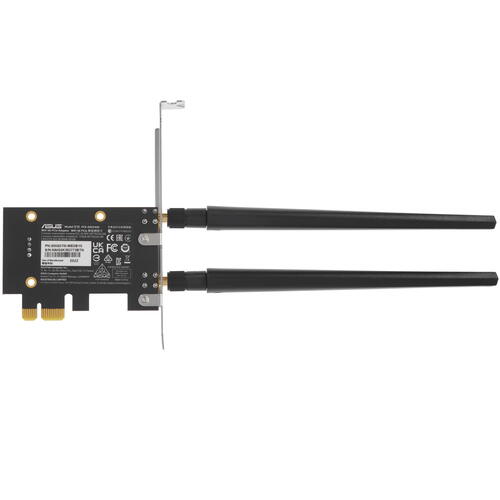 Купить Wi-Fi адаптер + Bluetooth ASUS PCE-AXE5400  5098286. Характеристики, отзывы и цены в Донецке
