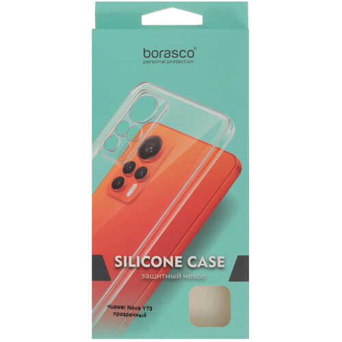 Купить Накладка  BoraSCO для HUAWEI nova Y73 прозрачный  5629897. Характеристики, отзывы и цены в Донецке