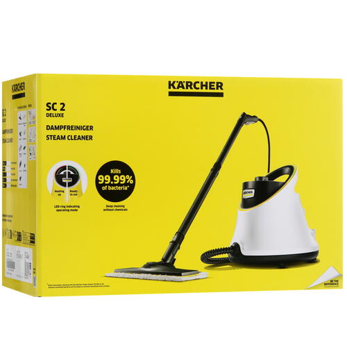 Купить Пароочиститель Karcher SC 2 De Luxe белый  9067397. Характеристики, отзывы и цены в Донецке