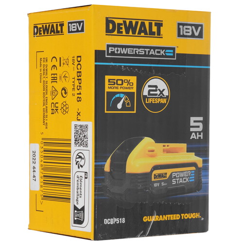 Купить Аккумулятор DeWalt DCBP518 XR FLEXVOLТ 18/54V  5437888. Характеристики, отзывы и цены в Донецке