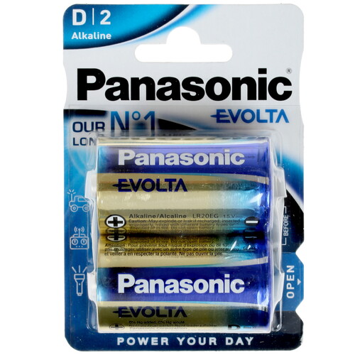 Купить Батарейка Panasonic Evolta D (LR20/R20/ER34615)  1366664. Характеристики, отзывы и цены в Донецке