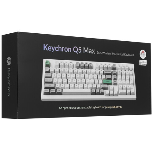 Купить Клавиатура  проводная + беспроводная Keychron Q5 Max  9192076. Характеристики, отзывы и цены в Донецке