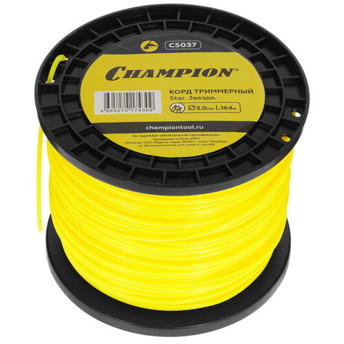 Купить Леска для триммеров Champion Star C5037  1216064. Характеристики, отзывы и цены в Донецке