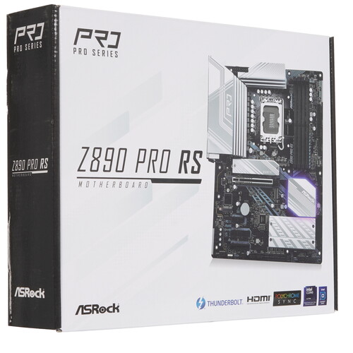Купить Материнская плата ASRock Z890 Pro RS  5622568. Характеристики, отзывы и цены в Донецке