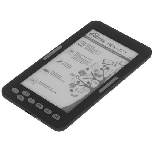 Купить 4.7" Электронная книга Ritmix RBK-477 черный  9954721. Характеристики, отзывы и цены в Донецке