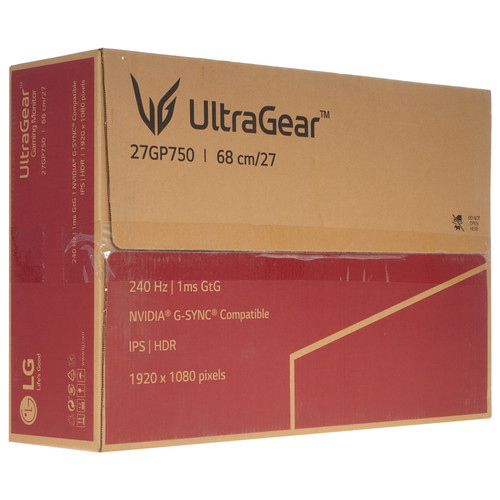 Купить 27" Монитор LG UltraGear 27GP750-B черный  5018900. Характеристики, отзывы и цены в Донецке