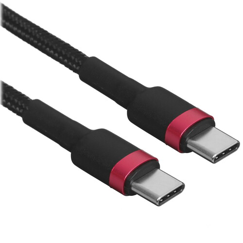 Купить Кабель круглый Baseus USB Type-C - USB Type-C черный 2 м  5482549. Характеристики, отзывы и цены в Донецке