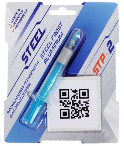 Купить Термопаста STEEL Frost Aluminium [STP-2]  7942584. Характеристики, отзывы и цены в Донецке