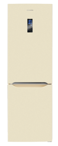 Купить Холодильник с морозильником  MAUNFELD MFF187NFIBG10 бежевый  9975391. Характеристики, отзывы и цены в Донецке