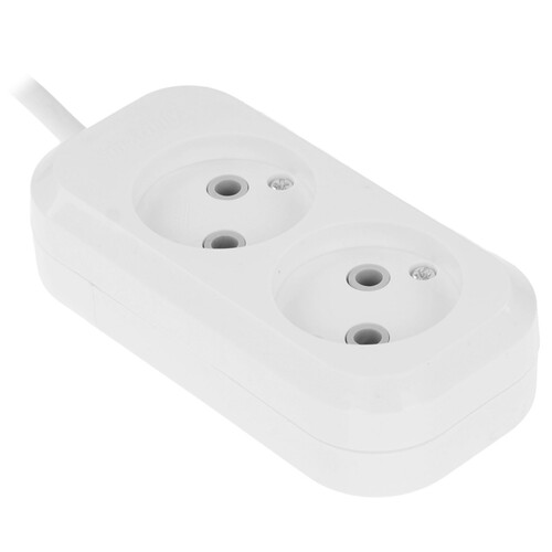 Купить Удлинитель Smartbuy SBE-10-2-05-N белый  9192896. Характеристики, отзывы и цены в Донецке
