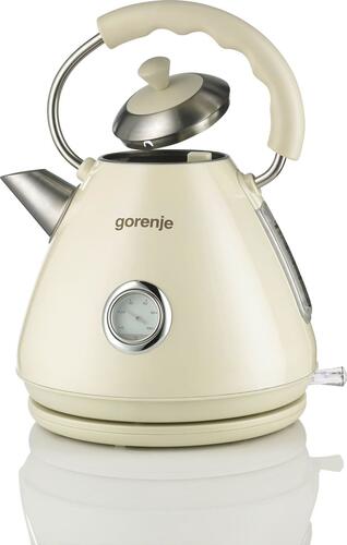 Купить Электрочайник Gorenje K17CLIN бежевый  9932748. Характеристики, отзывы и цены в Донецке