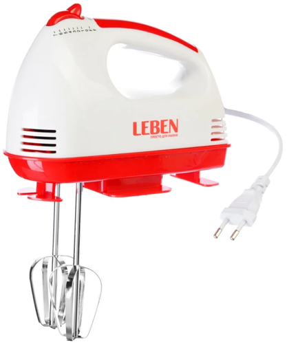 Купить Миксер LEBEN 269-012 белый  5071367. Характеристики, отзывы и цены в Донецке