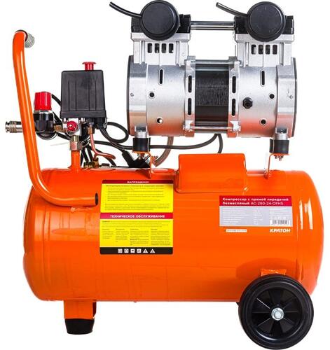 Купить Компрессор поршневой безмасляный Кратон AC-260-24-OFHS  9024837. Характеристики, отзывы и цены в Донецке