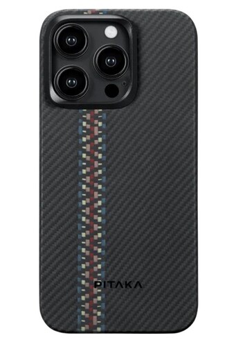 Купить Накладка  Pitaka MagEZ Case 4 для Apple iPhone 15 Pro серый/оранжевый  5480682. Характеристики, отзывы и цены в Донецке