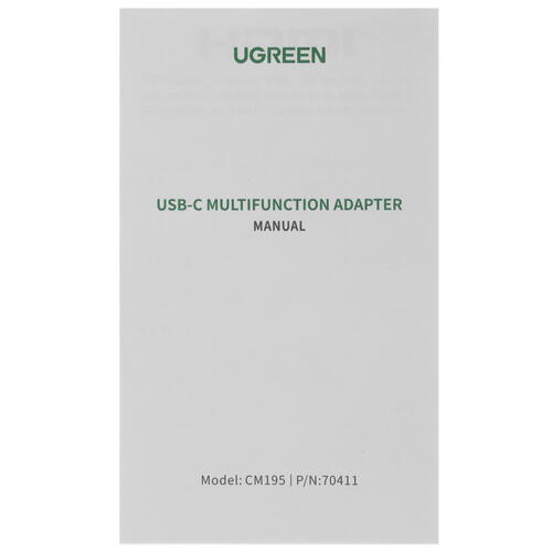 Купить Док-станция Ugreen CM195  4855608. Характеристики, отзывы и цены в Донецке