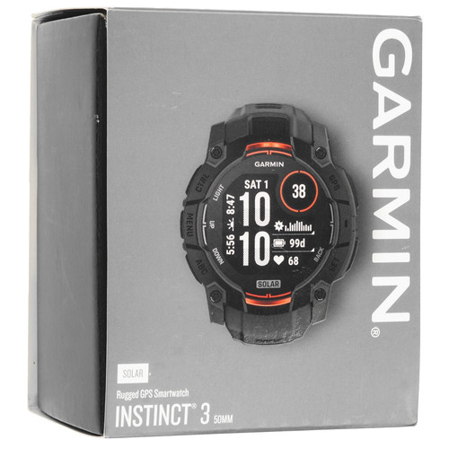 Купить Спортивные часы Garmin Instinct 3 Solar  5620764. Характеристики, отзывы и цены в Донецке