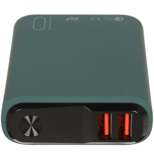 Купить Портативный аккумулятор Olmio QS-10 зеленый  4758921. Характеристики, отзывы и цены в Донецке