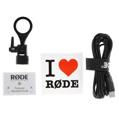 Купить Микрофон RODE Podcaster белый  4888241. Характеристики, отзывы и цены в Донецке