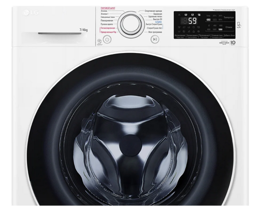 Купить Стирально-сушильная машина LG F2J6HG7W белый  9943095. Характеристики, отзывы и цены в Донецке
